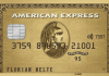 American Express Gold Kreditkarte